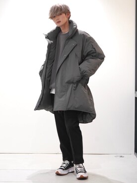 「ALAND（エーランド）のアイテム（ジャケット/アウター）」を使った、せっきーさん（メンズ・174cm）の冬コーディネート