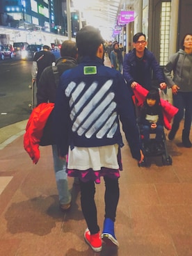 「off white」｜「アイテム（ワンピース/ドレス）」を使った、DoNG6さん（メンズ・163cm）の秋コーディネート