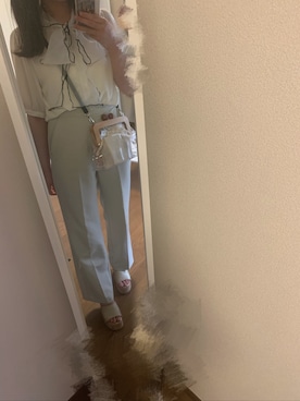 nne☺︎︎さん（レディース・160cm）の夏コーディネート