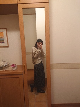 「archives（アルシーヴ）のアイテム（ブーツ）」を使った、メピィさん（レディース・164cm）の冬コーディネート