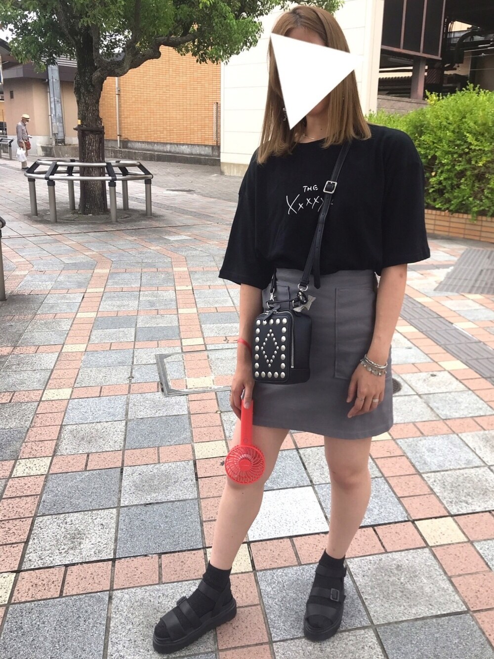 ﾐ_saki ‪さんの「フィットAラインスカート（EMODA）」を使ったコーディネート