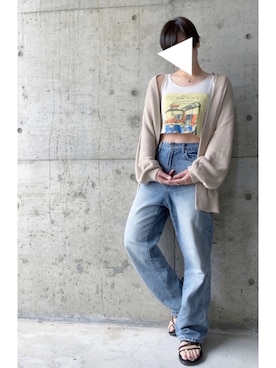 「TAI（タイ）のアイテム」を使った、ﾐ_saki ‪さん（レディース・162cm）の夏コーディネート