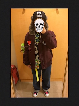 SKNYさん（レディース・159cm）の冬コーディネート