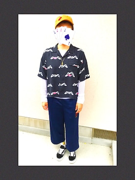 「Faith（-）のアイテム（Tシャツ/カットソー）」を使った、SKNYさん（レディース・159cm）の夏コーディネート