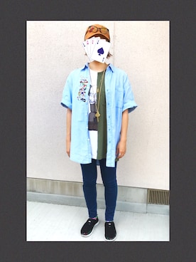 SKNYさん（レディース・159cm）の夏コーディネート