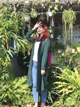 「salad（サラダ）のアイテム」を使った、Jamieさん（レディース・163cm）の冬コーディネート