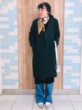 yoshikaさん（レディース・155cm）の冬コーディネート