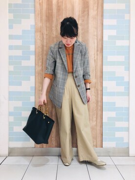 yoshikaさん（レディース・155cm）の春コーディネート