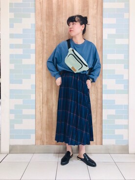 「色遊び」｜yoshikaさん（レディース・155cm）の春コーディネート