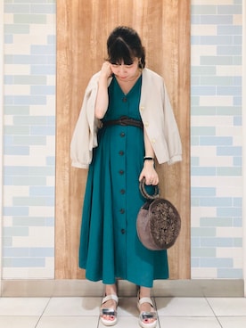 「大人リラックス」｜yoshikaさん（レディース・155cm）の春コーディネート