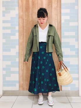 yoshikaさん(レディース・155cm)の春コーディネート