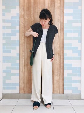 yoshikaさん（レディース・155cm）の夏コーディネート