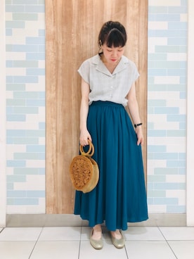 yoshikaさん（レディース・155cm）の夏コーディネート