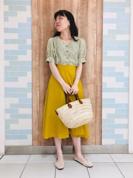 yoshikaさん（レディース・155cm）の夏コーディネート