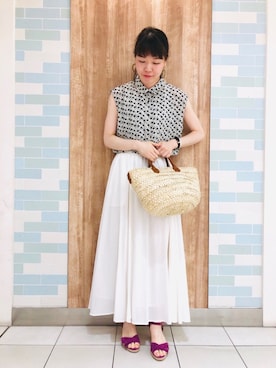 yoshikaさん（レディース・155cm）の夏コーディネート