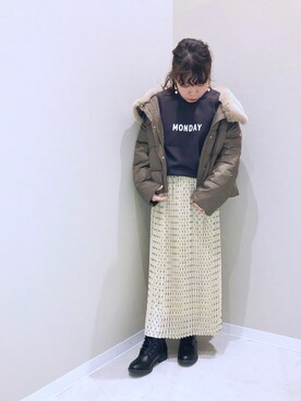 yoshikaさん（レディース・155cm）の冬コーディネート