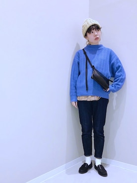 yoshikaさん（レディース・155cm）の冬コーディネート