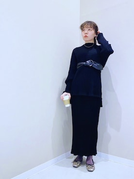 yoshikaさん（レディース・155cm）の冬コーディネート