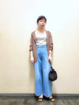 yoshikaさん（レディース・155cm）の夏コーディネート