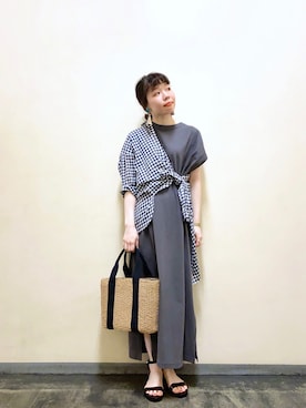 yoshikaさん（レディース・155cm）の夏コーディネート