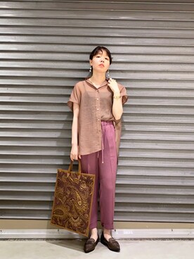 yoshikaさん（レディース・155cm）の夏コーディネート