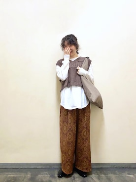 yoshikaさん（レディース・155cm）の秋コーディネート