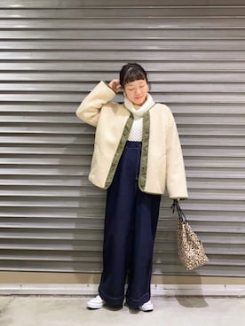 yoshikaさん（レディース・155cm）の冬コーディネート