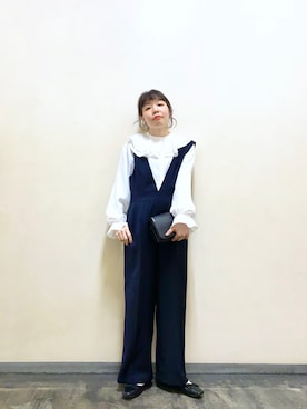 「シック」｜「アイテム（その他）」を使った、yoshikaさん（レディース・155cm）の冬コーディネート