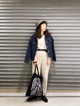 yoshikaさん（レディース・155cm）の春コーディネート