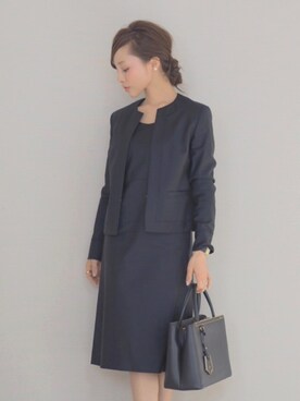 Theory Luxe セオリーリュクス のワンピース ドレスを使った人気ファッションコーディネート Wear