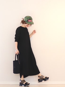 田中亜希子さん（レディース・145cm）の春コーディネート