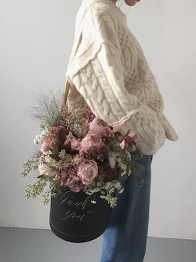 田中亜希子さん（レディース・145cm）の秋コーディネート