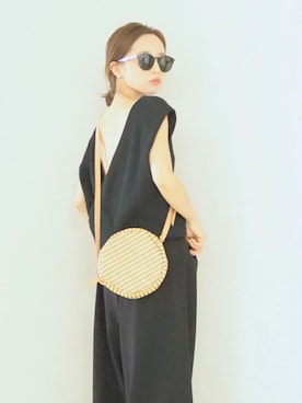 田中亜希子さん（レディース・145cm）の夏コーディネート