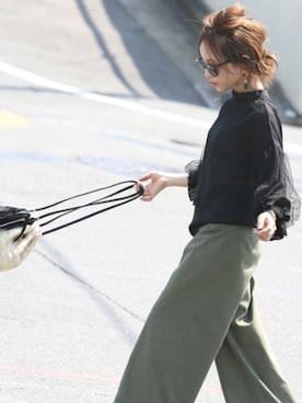 田中亜希子さん（レディース・145cm）の秋コーディネート