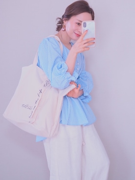 田中亜希子さん（レディース・145cm）の春コーディネート