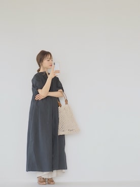 田中亜希子さん(レディース・145cm)の春コーディネート