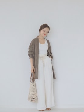 田中亜希子さん（レディース・145cm）の夏コーディネート