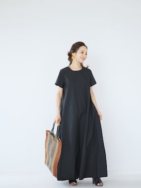 田中亜希子さん（レディース・145cm）の夏コーディネート