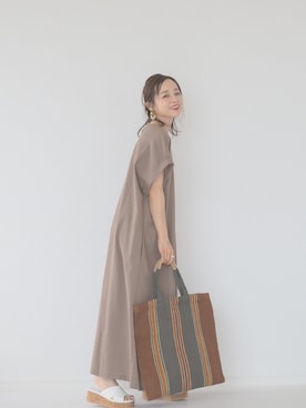 田中亜希子さん（レディース・145cm）の夏コーディネート