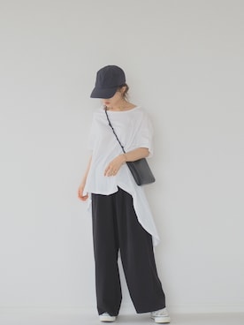 田中亜希子さん（レディース・145cm）の夏コーディネート