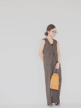 田中亜希子さん(レディース・145cm)の夏コーディネート