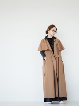 田中亜希子さん（レディース・145cm）の秋コーディネート