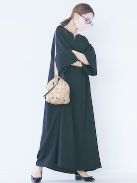 田中亜希子さん（レディース・145cm）の春コーディネート