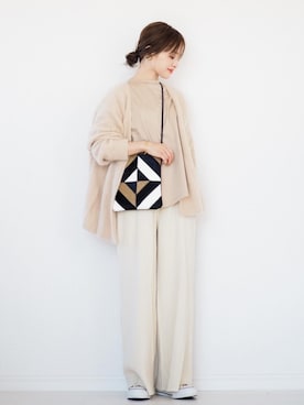 田中亜希子さん(レディース・145cm)の秋コーディネート