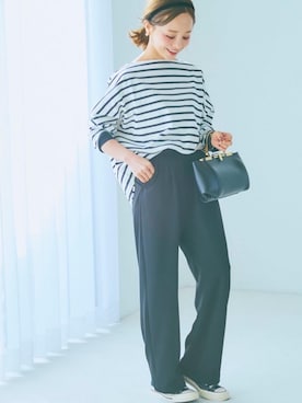 田中亜希子さん(レディース・145cm)の冬コーディネート