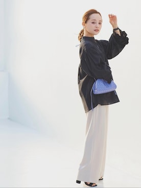 田中亜希子さん（レディース・145cm）の春コーディネート