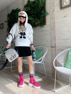 「HYSTERIC GLAMOUR（ヒステリックグラマー）のアイテム（食器/キッチン）」を使った、Nuttyさん（レディース・157cm）の冬コーディネート