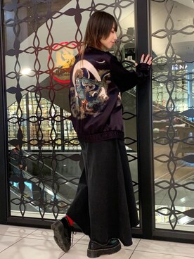 「風神雷神」｜Nuttyさん（レディース・157cm）の春コーディネート