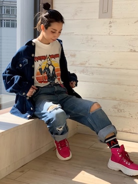 Nuttyさん（レディース・157cm）の春コーディネート