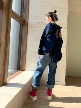 Nuttyさん（レディース・157cm）の春コーディネート